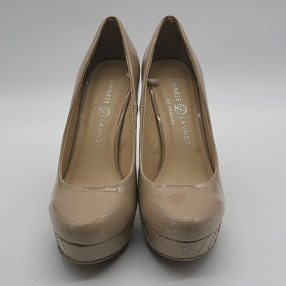 798- Chinese Laundry Platforms Heels Size 8 M - Picture 3 of 9